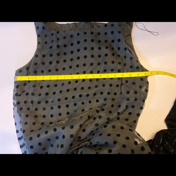 Donna Morgan Black Textured Maxi Dress - Picture 15 of 16